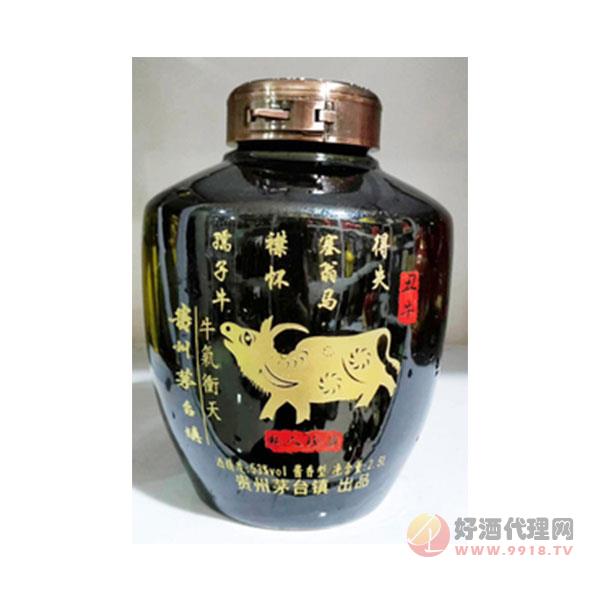 九鼎坊生肖酒牛酒2.5L