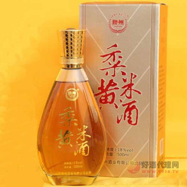 黍米黄酒半甜型--18度500ml