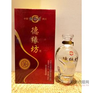 德缘坊窖藏10年白酒500ml