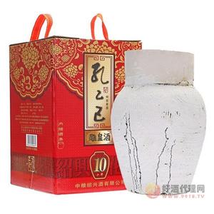 孔乙己雕皇十年陈冬酿花雕酒5L
