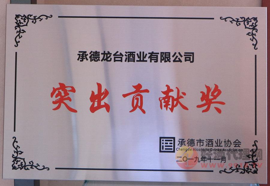 突出贡献奖