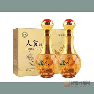 辰年酒业人参酒礼盒装
