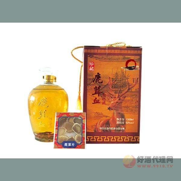 辰年鹿茸血酒坛装