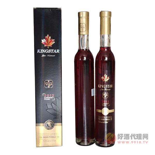 加拿大原瓶进口冰红葡萄酒375ml