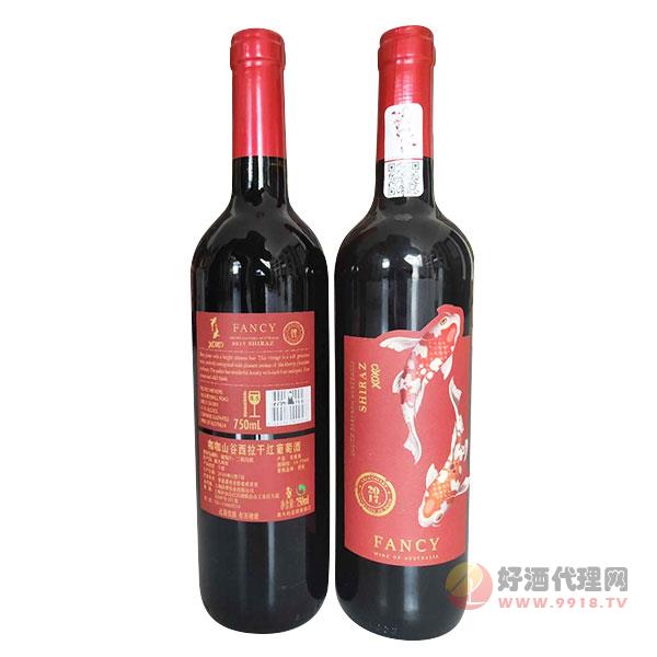 咖咖山谷西拉干红葡萄酒750ml