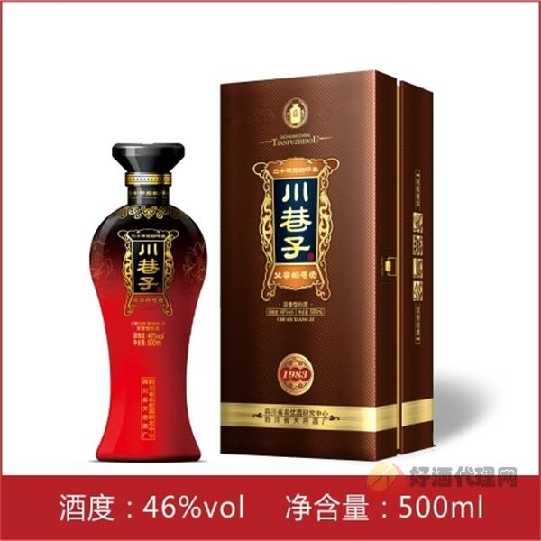 川巷子酱色酒46度500ml