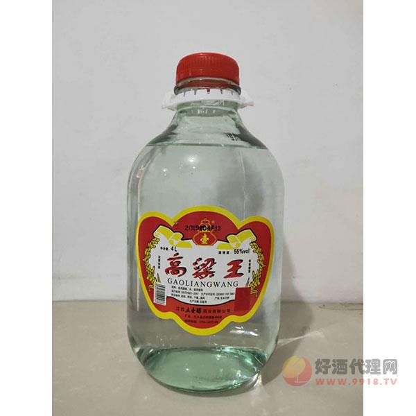 五壶醇高粱王酒55度4L