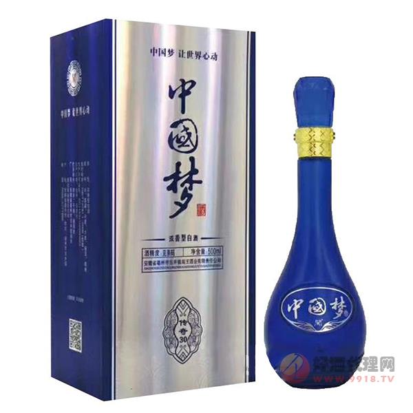 中国梦酒传奇30浓香型500ml