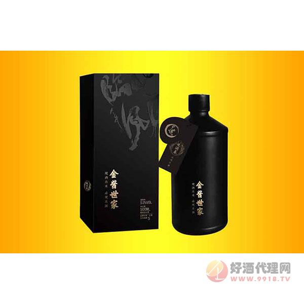 金酱世家论道酒53度500ml
