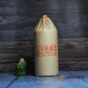 贵州茅台镇酱香型坤沙5年陈酿老酒500ml