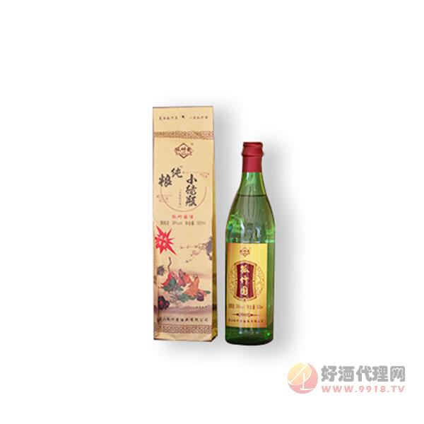 孤竹国38°纯粮小绿瓶白酒500ml