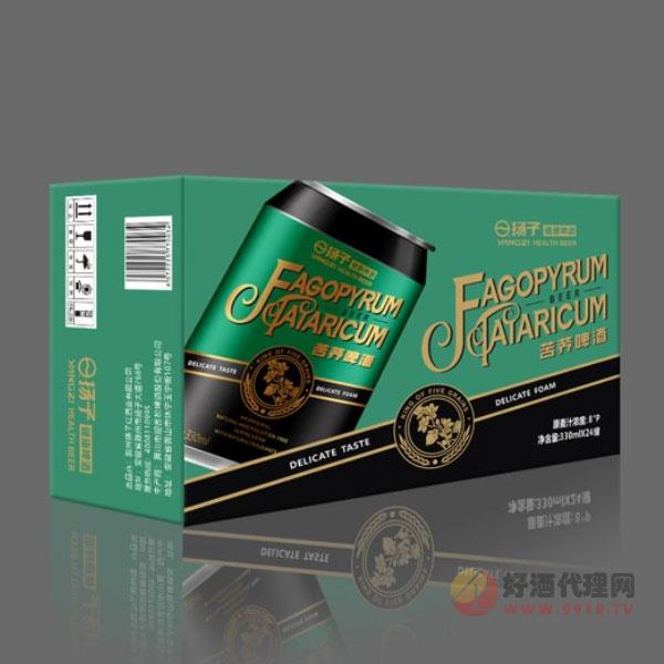 扬子苦荞啤酒330mlx24罐