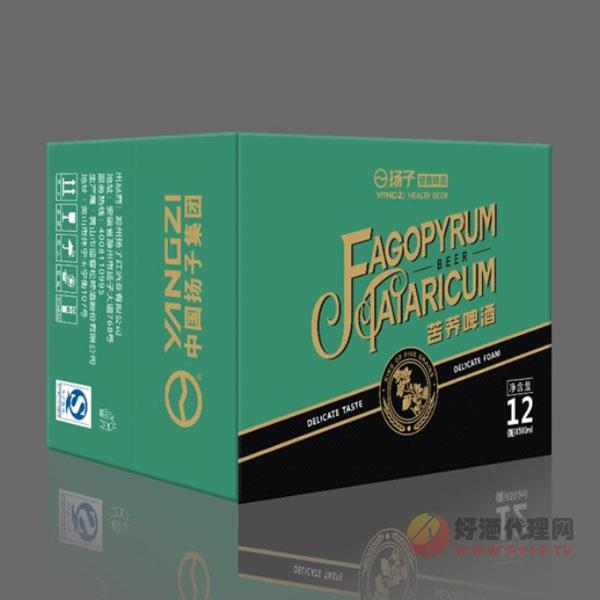 扬子苦荞啤酒450mlx12瓶