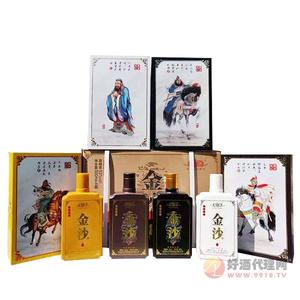 金沙酒53度500mlx4瓶