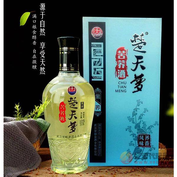 楚天梦苦荞酒黑荞42度500ml