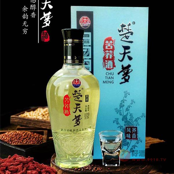 楚天梦苦荞酒黑荞42度500ml