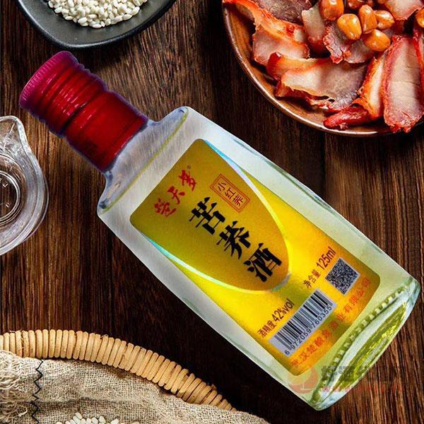 楚天梦苦荞酒小红荞42度125ml