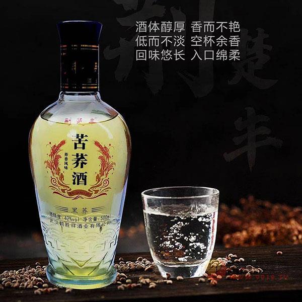 荆楚丰苦荞酒黑荞500ml