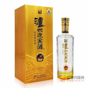 泸州迎宾酒鉴藏装42度52度500ml