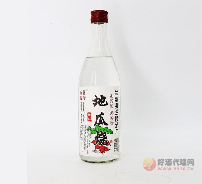 五薯传奇地瓜烧酒42度500ml