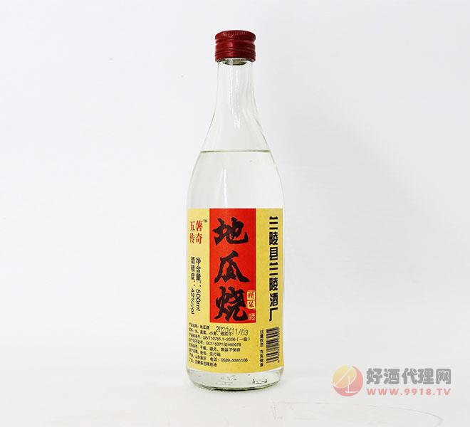 五薯传奇地瓜烧酒光瓶500ml