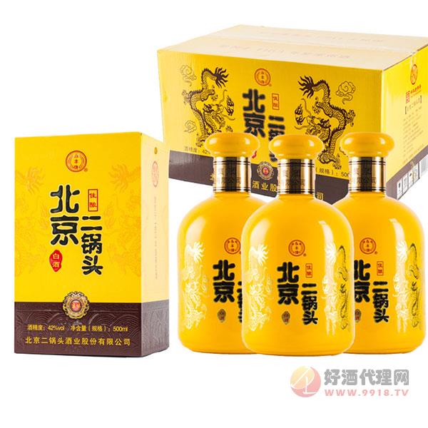 永丰牌北京二锅头黄瓶500ml