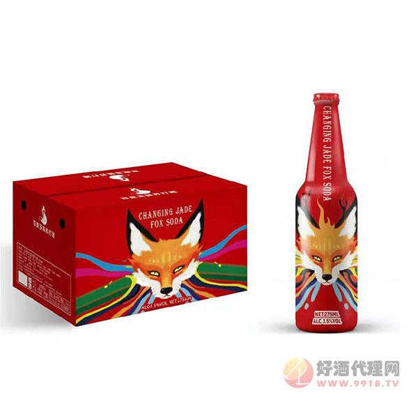 百变玉狐苏打酒红275ml