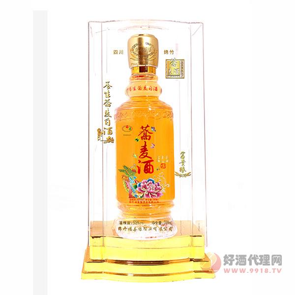 52度福喜园荞麦酒富贵缘500ml