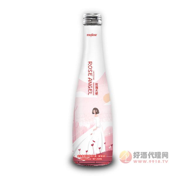 玫瑰天使女主角果汁型苏打酒260ml