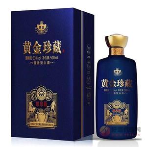 黄金珍藏酒尊享版53度500ml