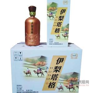 伊犁塔格酒42度450mlx6瓶