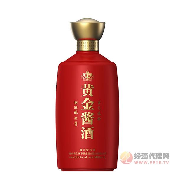 黄金酱酒岁月流金53度500ml