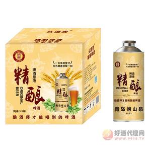 头道麦精酿啤酒1Lx6桶