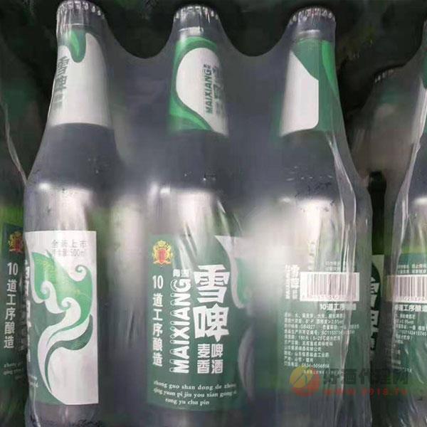 麦香雪啤酒500ml