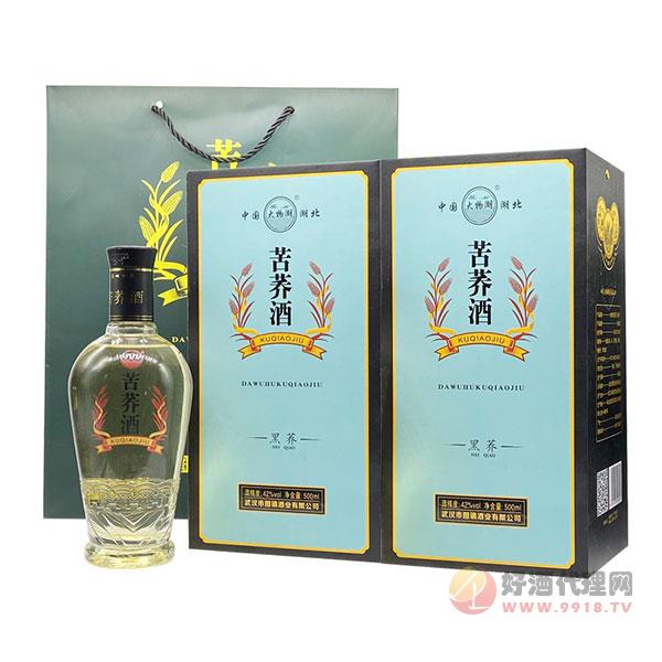 大物湖苦荞酒黑荞42度500ml