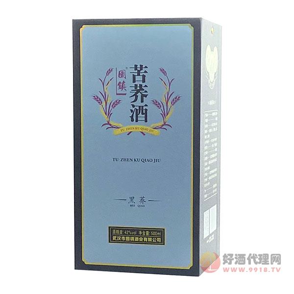 图镇苦荞酒黑荞42度500ml