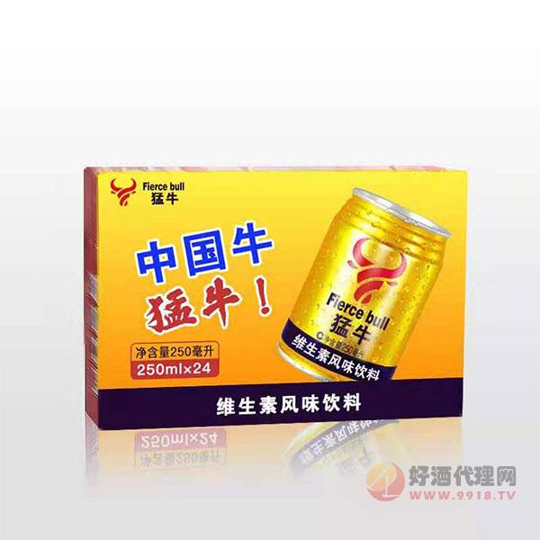 猛牛维生素风味饮料250ml24罐