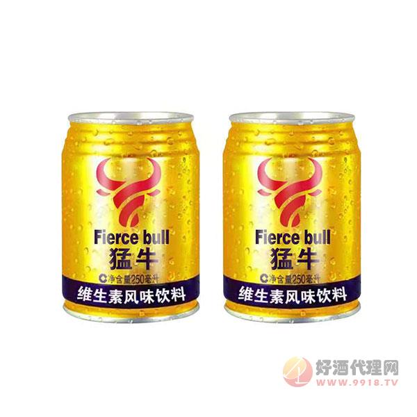 猛牛维生素风味饮料罐装250ml