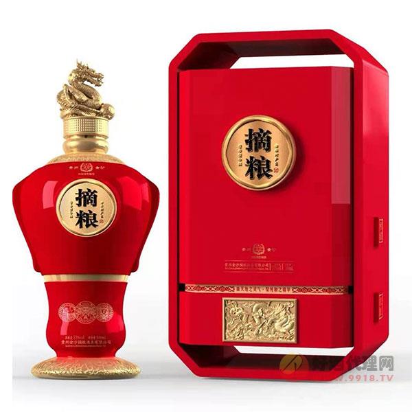 摘粮酒53度500ml