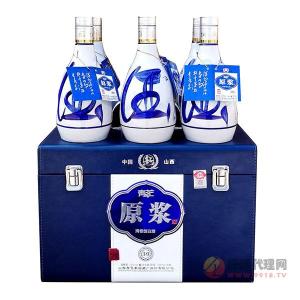 青花原浆酒清香型53度500mlx4瓶