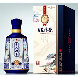 青花汾杏酒青花F20清香型53度500ml
