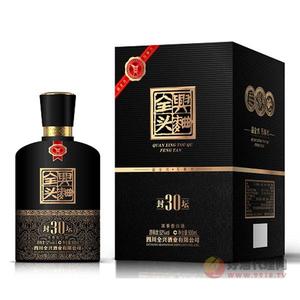 全兴头曲酒封坛30浓香型52度500ml