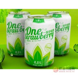 一颗草莓酒4.5度330ml