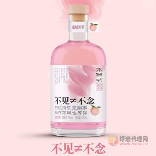 不等式果酒蜜桃味300ml