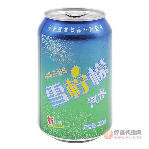 雪柠檬汽水320ml
