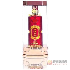 五味人生浓香型白酒500ml