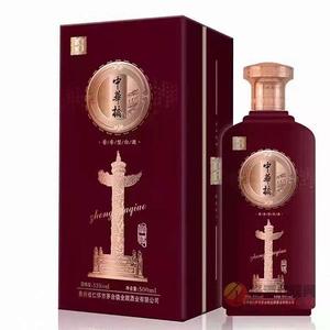 中华桥酱香型白酒53度红瓶500ml