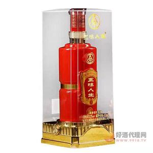 五味人生浓香型白酒500ml
