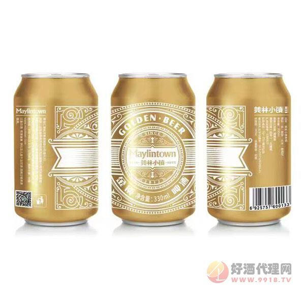 美林小镇金质啤酒330ml