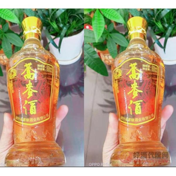 福喜园荞麦酒友缘裸瓶52度500ml